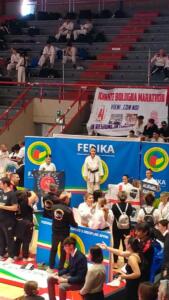 KATA INDIVIDUALE FEMMINILE MINI-CADETS: 2º classificata Camarotto Anna (cintura marrone)