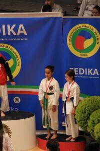 KATA INDIVIDUALE FEMMINILE CHILDREN B: 3º classificata Liuzzi Alessia (cintura verde)